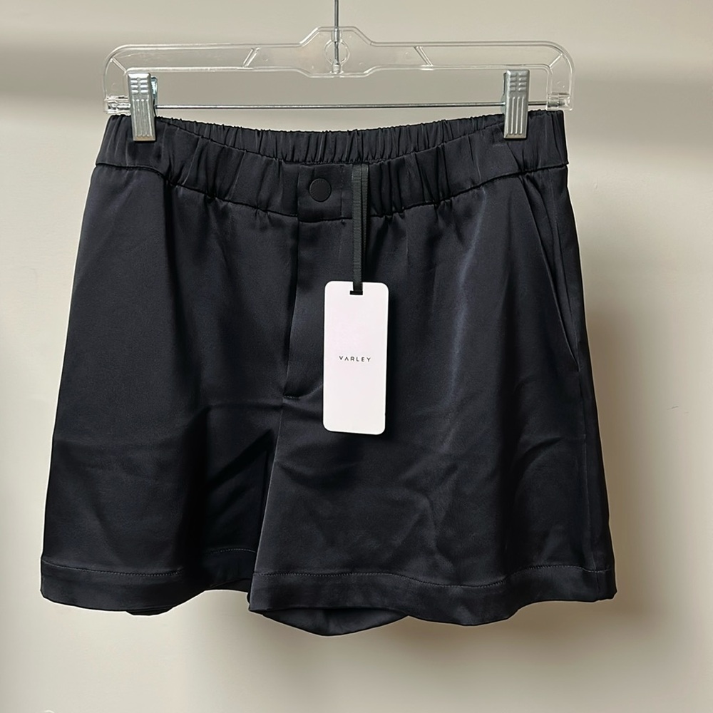 Varley Black Athletic Shorts